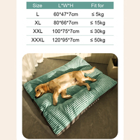 Nouvelle Arrivée Bon Prix Échantillon Gratuit Lit pour Animaux de Compagnie Dormant Amoureux des Chiens Moyens et Grands, Grand Canapé Épais pour Chiens