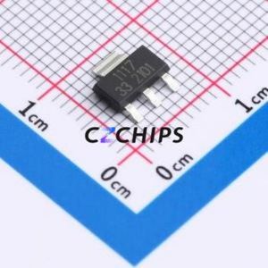 ชิปวงจรรวมระบบ PMIC ตัวควบคุมเชิงเส้น (LDO) SP1117V33TC วงจรรวม SOT-223 - Product Image 1
