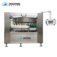 Machine de remplissage et de capsulage automatique monobloc pour détergent liquide nettoyant pour vitres à alcool vin