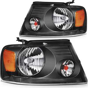 Faro Delantero para F150 2004-2008, Lámpara de 70W 12V Remanufacturada, <span class=keywords><strong>Reemplazo</strong></span> <span class=keywords><strong>LED</strong></span>/Halógeno para Reparación - Product Image 1