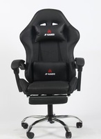 YOUGE Executive Racing Gamer Chair Minimaliste Design Moderne Haute Qualité Cuir Durable Rotatif Métal Synthétique Maison/Bureau