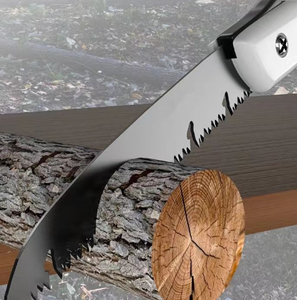 Scie à main pliable ultra-affûtée pour la taille des arbres et la coupe du bois/plastique – Outil de jardinage extérieur en gros - Product Image 4