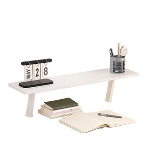 Desktop Tiered Shelf <b>Wall</b> Mounted Rectangle Panel Organizer For <b>Desk</b> Neatening Storage Office Use - Product Image 5