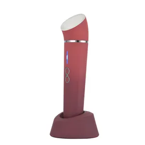 2023 New Glass Plasma Face Lift Beauty Facial Beauty Massage Red Light Therapy Wand Anti Aging Device