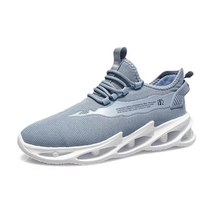 Zapatillas Deportivas de Verano para Hombre, Transpirables, de Malla, con Suela Baja, Amortiguadoras, Casuales, con Costuras Poco Visibles, de Goma, para Caminar - Product Image 5
