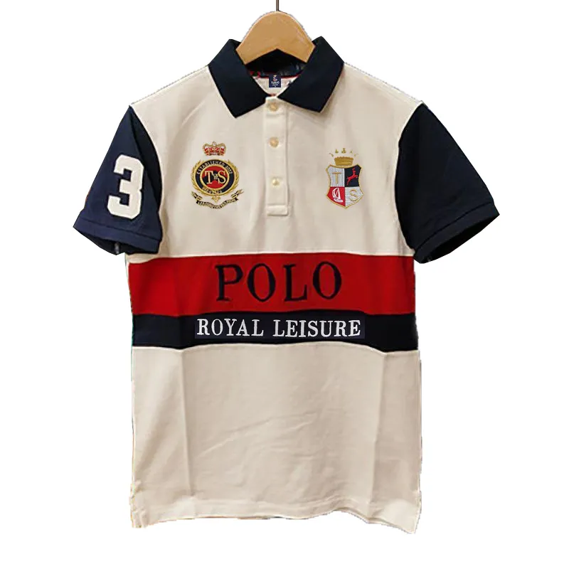 Marken qualität benutzer definierte Polos hirts mit Stickerei Logo Mode Business Casual Office Polos hirt Stickerei Männer Polo