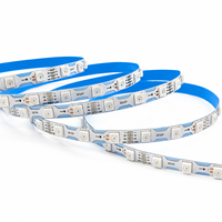RGBIC LED-Streifen SMD 5050 60-LED mit Integriertem IC Flexibles Band für Dynamische Lichteffekte