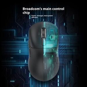 Tấn Công Cá Mập X3 Pro 4K Có Dây Và 2.4G 8K <span class=keywords><strong>USB</strong></span> Máy Tính Chơi Game Chuột Với Paw3395 Cảm Biến Cho Máy Tính Xách Tay - Product Image 5