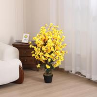 Mur végétal artificiel en bambou plastique vert 30cm – Nouvelle tendance, dernières nouveautés, plantes succulentes suspendues, fleurs d'extérieur, arche de mariage, respectueux de l'environnement