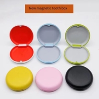 Boîte de rangement personnalisée en plastique coloré pour gouttières orthodontiques, protège-dents, et appareils dentaires
