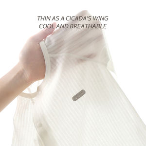 Romper Piyama Bayi Lengan Panjang untuk Musim Panas, Onesie Tanpa Jahitan yang Lembut dan Sejuk, Jumpsuit Bayi Ringan dan Bernapas untuk Anak Laki-Laki & Perempuan - Product Image 6