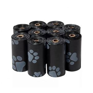 Customized Print Disposable Biodegradable Doggy Poo <b>Bag</b> <b>Compostable</b> Outdoor Corn Starch PLA Dog Poop <b>Bags</b> - Product Image 1