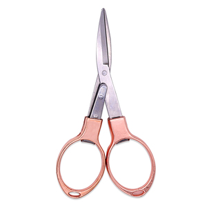 Kéo Câu Cá Bằng Đồng Gấp Gọn, Kéo Đánh Bắt Cá Màu Vàng Hồng Nhiều Màu - Product Image 4