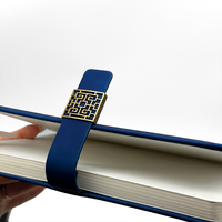 Carnet de notes de conception innovante et fabrication supérieure, forme découpée sur mesure, ruban en soie, 96 pages, pour la création artisanale, vente en gros mondiale
