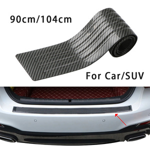 Car Trunk Door Sill Protector Scratch Resistant <b>Rubber</b> Universal Rear Bumper Anti-collision Decorative <b>Strip</b> Car Design - Product Image 3