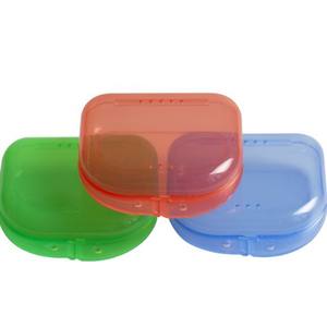 Boîte de rangement pour prothèses dentaires, en plastique, portable, couleurs assorties, pour adultes MK06-240B - Product Image 5