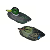 Décoy de canard colvert femelle imprimé UV, direct usine, attracteur visuel 3D statique et flottant pour la simulation sur le terrain de la chasse aux oiseaux aquatiques