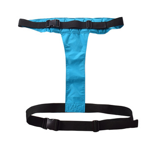 Ceinture de sécurité pour fauteuil roulant, gilet de harnais antidérapant réglable pour utilisateurs de fauteuil roulant, matériau en coton, couleur verte - Product Image 2