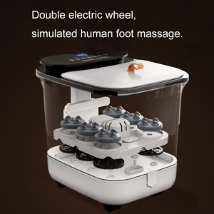 Masajeador de pies con burbujas de calor, máquina de masaje de pies para alivio del estrés, spa de pies, buen precio, fabricante - Product Image 3