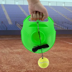 Hete Verkoop Tennis Trainingsapparaat Elastische Touw Bal Praktijk Self-Duty Rebound Tennistrainer Te Koop