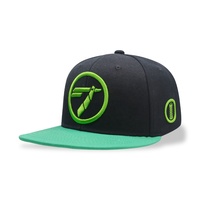 Casquettes Snapback Unisexe Certifiées BSCI avec Broderie 3D Personnalisée, Design Sportif et Logo Personnalisé pour l'Extérieur, le Hip-Hop et les Fêtes