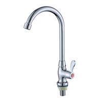 Robinet de cuisine moderne à poignée unique avec filtre à eau et finition chromée à prix abordable