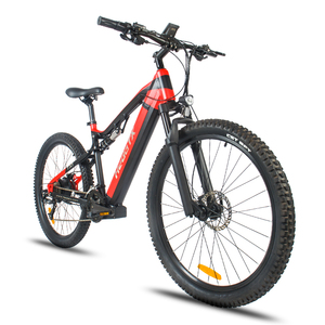 Bicicleta eléctrica de montaña de 29 pulgadas con suspensión completa, freno hidráulico y motor en el buje. - Product Image 1