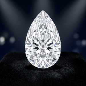 Diamant de laboratoire en forme de poire certifié IGI, 4,5 carats, couleur D, clarté VS1, coupe excellente, pour la fabrication de bijoux - Product Image 2