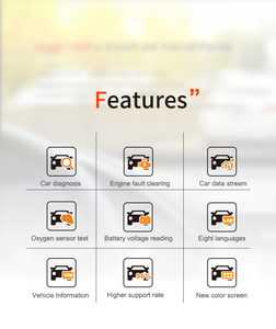 Hot V317 ELM327 OBD2 Tester ô tô scan OBD công cụ xe máy quét máy tính xe kiểm tra động cơ ánh sáng Reader với dữ liệu trực tiếp - Product Image 4