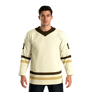 Venta al por mayor de camisetas de hockey de estilo profesional con logotipo personalizado, uniformes de hockey sobre patines de calidad para hombres, camiseta de hockey sublimada con tinte para jugador de hockey - Product Image 6