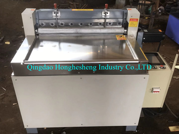 NBR insulation sheet cutting machine /rubber sheet cutting machine/slitting machine