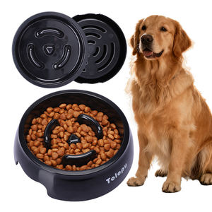 Mangkuk Makan Anjing Tolopu 100% Plastik ABS Ramah Lingkungan, Kekuatan Tinggi, Anti Selip, Tidak Beracun, Desain Sehat untuk Anjing Ukuran Sedang dan Kecil - Product Image 1