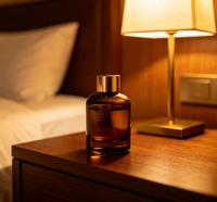 Diffuseur d'aromathérapie sans flamme parfumé à la gardénia, longue durée, en verre, pour la maison, désodorisant et ornement parfumé