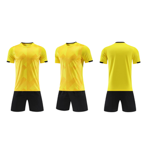 Voetbalshirt Custom Sportkleding Voetbaltenue Ademend Mesh Zomer Unisex Volwassene 100% Polyester - Product Image 3