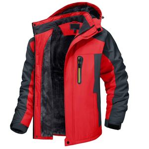 TKAN287D personalizado de alta calidad para hombre al aire libre 100% algodón polar de talla grande suelta ODM ligera chaqueta de moda de invierno - Product Image 2