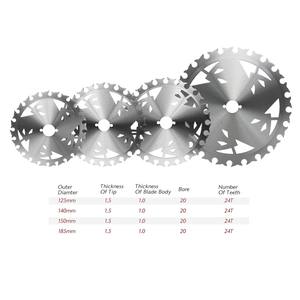 185mm 24T Lame De <span class=keywords><strong>Scie</strong></span> Circulaire Disque De Coupe De Bois Lame De <span class=keywords><strong>Scie</strong></span> Circulaire Lame De <span class=keywords><strong>Scie</strong></span> Pour <span class=keywords><strong>Grume</strong></span> Mata Gergaji - Product Image 6