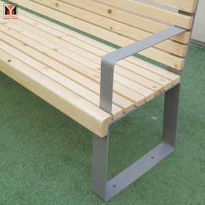 Bancs en bois <span class=keywords><strong>blanc</strong></span> bon marché avec accoudoir design simple usine bois <span class=keywords><strong>de</strong></span> pin Oem à vendre <span class=keywords><strong>banc</strong></span> <span class=keywords><strong>de</strong></span> <span class=keywords><strong>jardin</strong></span> public commercial <span class=keywords><strong>de</strong></span> loisirs - Product Image 5