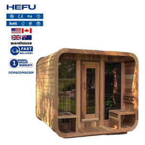 عرض خاص وصل حديثًا ساونا مكعبات صغيرة فاخرة من الخشب الصلب في الهواء الطلق غرفة نوم فاخرة حديثة صديقة للبيئة للاستخدام - Product Image 1