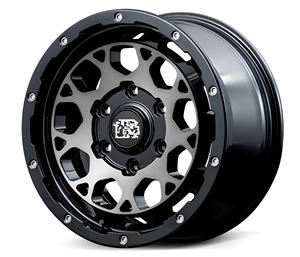 Jantes tout-terrain monobloc forgées en aluminium aéronautique simulé Beadlock pour <span class=keywords><strong>Jeep</strong></span> <span class=keywords><strong>Wrangler</strong></span> JL <span class=keywords><strong>JK</strong></span>, 5x127 Noir mat 4x4 SUV - Product Image 5