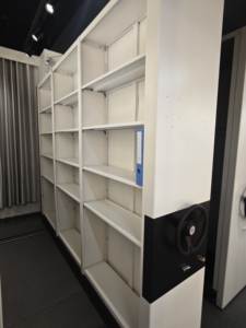 <span class=keywords><strong>Étagère</strong></span>s réglables robustes, armoire de rangement mobile, cadre en métal pour le gouvernement, l'école, la bibliothèque, l'industrie - Product Image 5