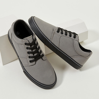 Chaussures en toile de style tennis à enfiler, logo personnalisé, fabriquées à Wenzhou, pour hommes, style sport, extérieur, nouveau style