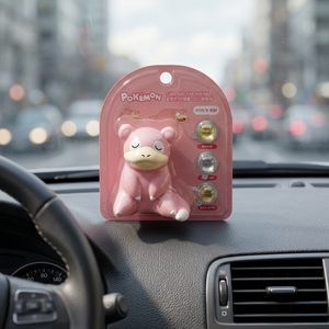 Diffuseur de parfum pour voiture Pokemon Mini Slowpoke, clip de ventilation, diffuseur automobile coréen en plastique, cadeau aromatique dessin animé anime pour conducteurs, vente en gros - Product Image 2