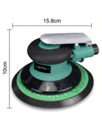 Lijadora Orbital Neumática Profesional DOTOOL RP7336 de 6 Pulgadas, Lijadora Neumática para Trabajos de Carrocería Automotriz y Talleres