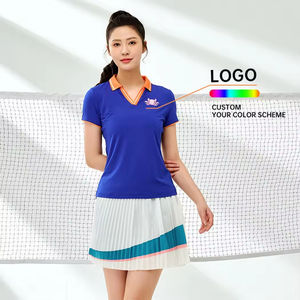 पोलो टी शर्ट खेल गोल्फ सक्रिय त्वरित सूखी छोटी आस्तीन गोल्फ पोलो शर्ट - Product Image 4