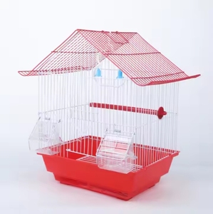 Jaula de acero para cría de mascotas canarias, jaula portátil para loros, jaula plegable para loros, loros, pájaros a la venta - Product Image 2