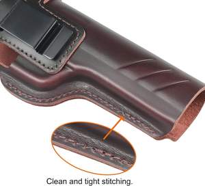 अधिकांश 1911 शैली के लिए शीर्ष अनाज चमड़े का होल्स्टर - Product Image 4