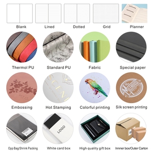 Fabricante Mayorista de Agendas Veganas de Cuero PU en China, Agenda Mensual y Anual Personalizada, Impresión de Cuadernos, Diario 2027 - Product Image 2