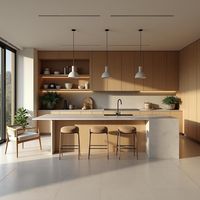 Maisons préfabriquées à 3 étages, 4 chambres, structure en acier personnalisée de luxe, villa préfabriquée en acier
