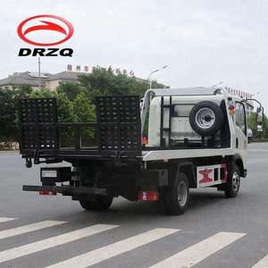 Camión Grúa de Rescate en Carretera Diésel de 4 Toneladas, Vehículo <span class=keywords><strong>para</strong></span> Remoción de Obstáculos, Camión Grúa de Plataforma Plana 4x2 - Product Image 5