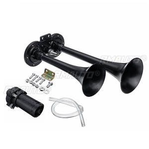 Bocina Eléctrica de Aire de 180 dB y 12 V con Doble Trompeta, Súper Potente, con Válvula Solenoide, para Vehículos, Autos, SUV, Camiones, RV, Barcos - Product Image 3